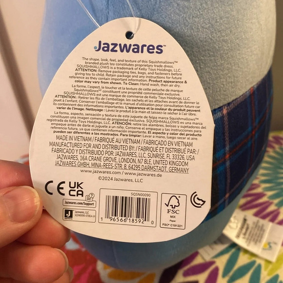 Squishmallows Hello Kitty & Friends Tuxedo Sam - Picture 7 of 8